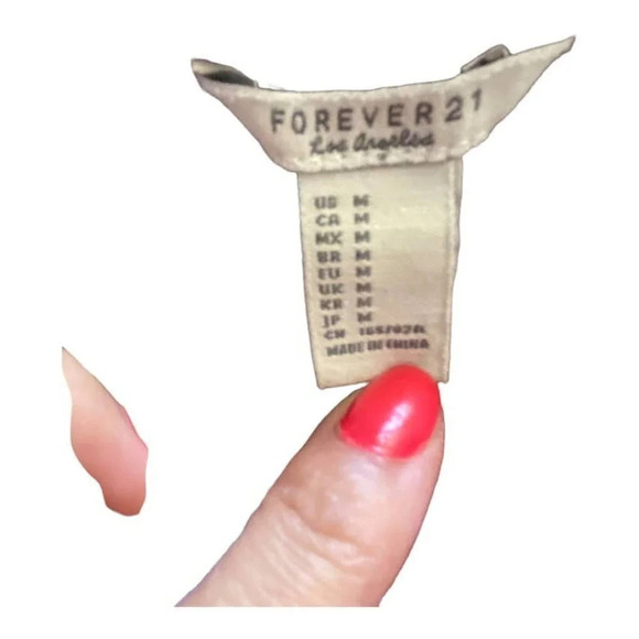 Forever 21 Short Sleeve Tank Top Plaid Button Up Casual Size Med Top Lightweight - Picture 2 of 11